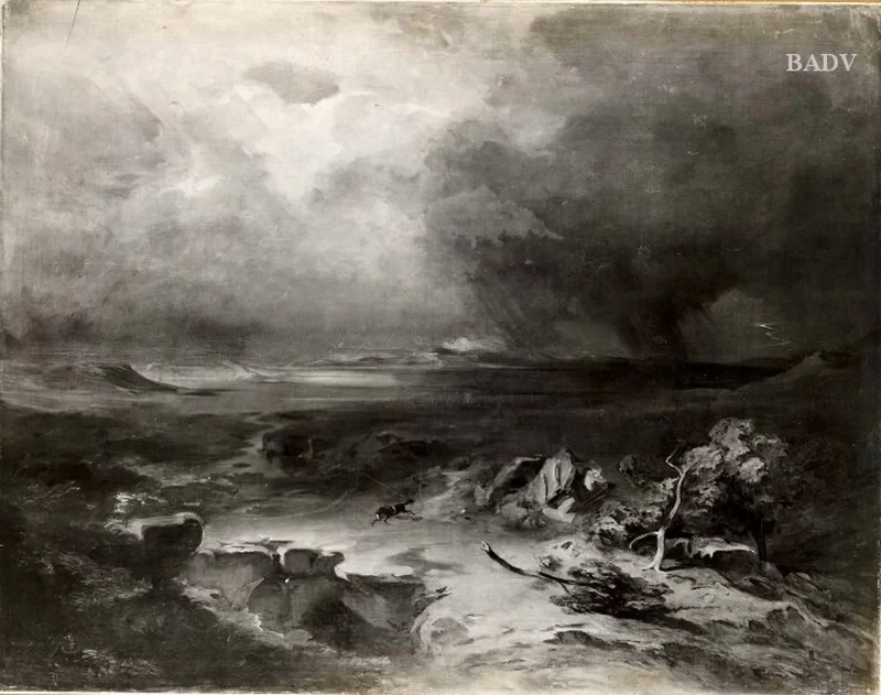 Paesaggio meridionale con un temporale in avvicinamento - Deutsches Historisches Museum